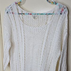 Ralph Lauren Denim & Supply White Knit Sweater